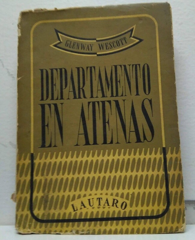 Departamento en Atenas. Autor: Wescott, Glenway.