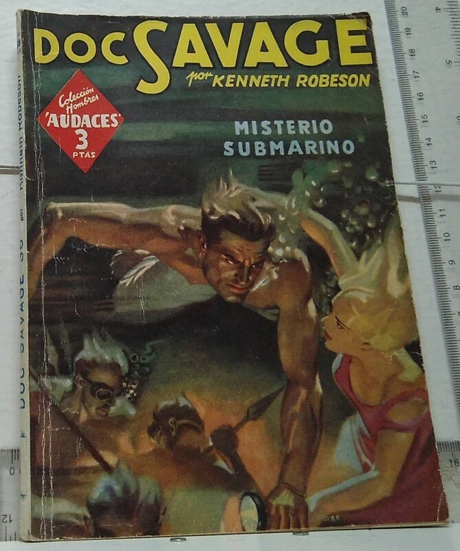 Misterio submarino. (Doc Savage). Autor: Robeson, Kenneth.