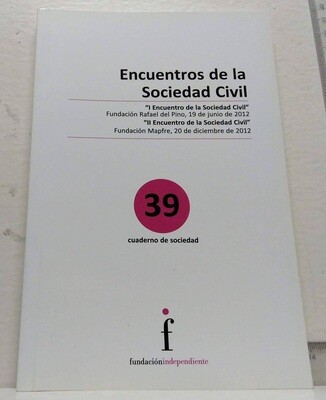 Encuentros de la sociedad civil. Autor: Buqueras y Bach, Ignacio. (Director).