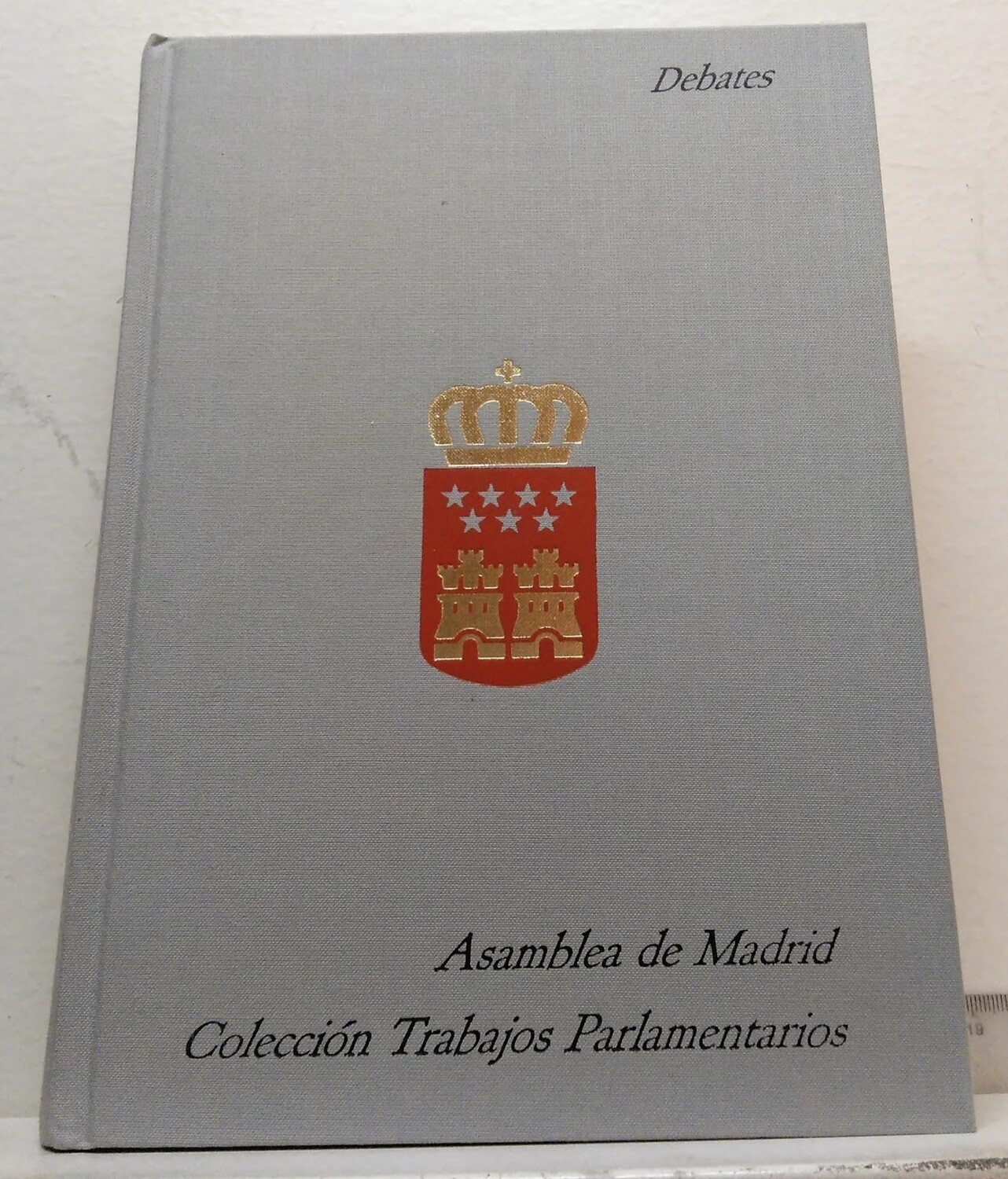 Debates n.º 2. Autor: Asamblea de Madrid.