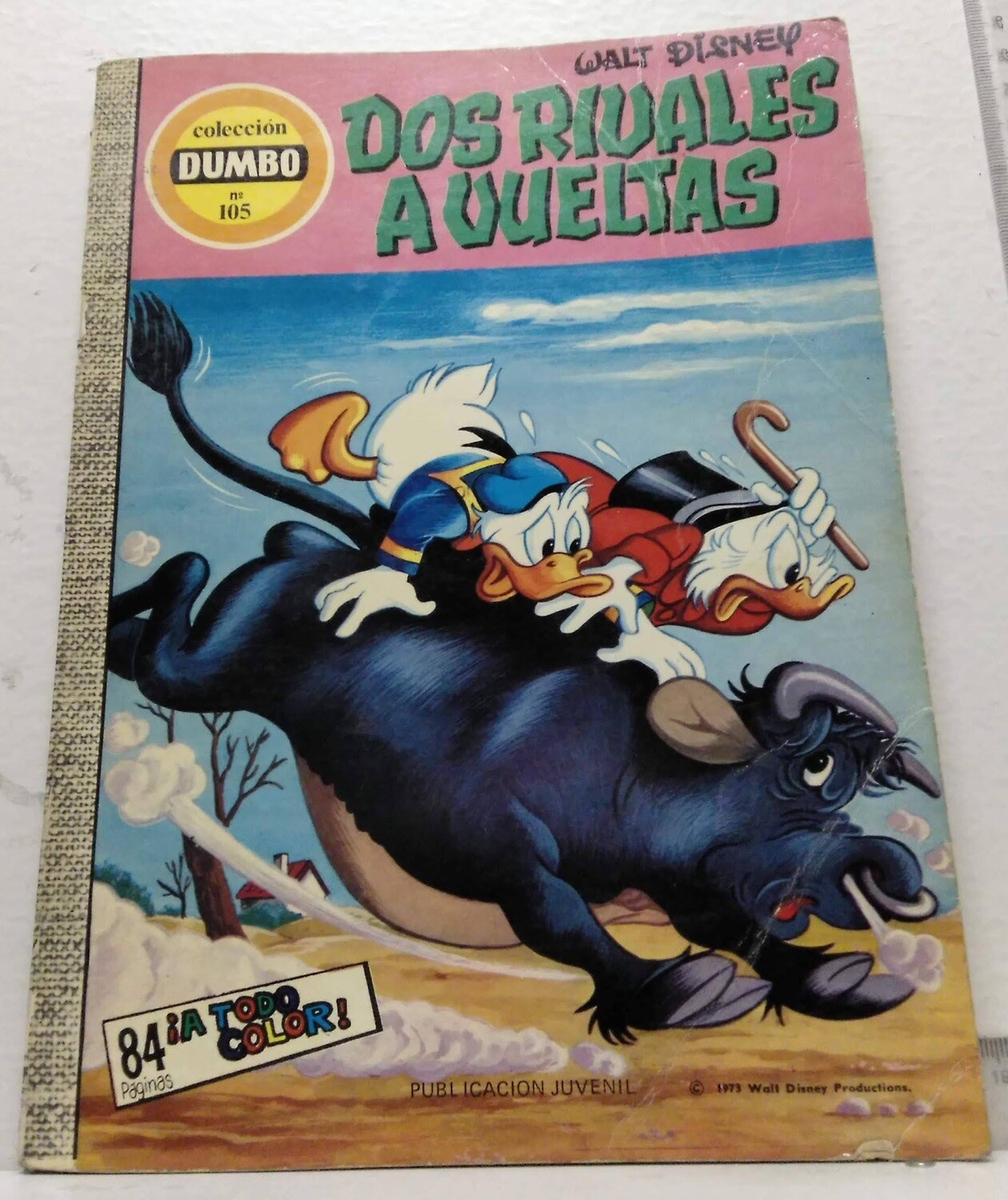 Dos rivales a vueltas. Autor: Disney, Walt