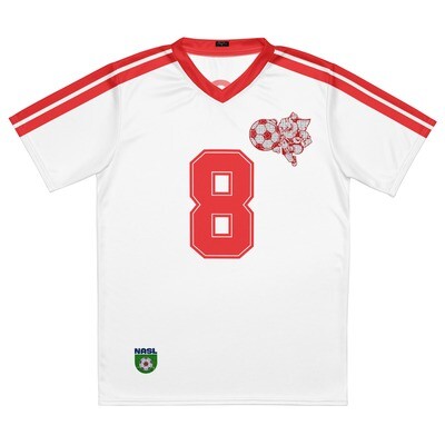 Official Memphis Rogues™ Stylo Matchmakers® NASL™ Number 8 Charlie Cooke Recycled Soccer Jersey