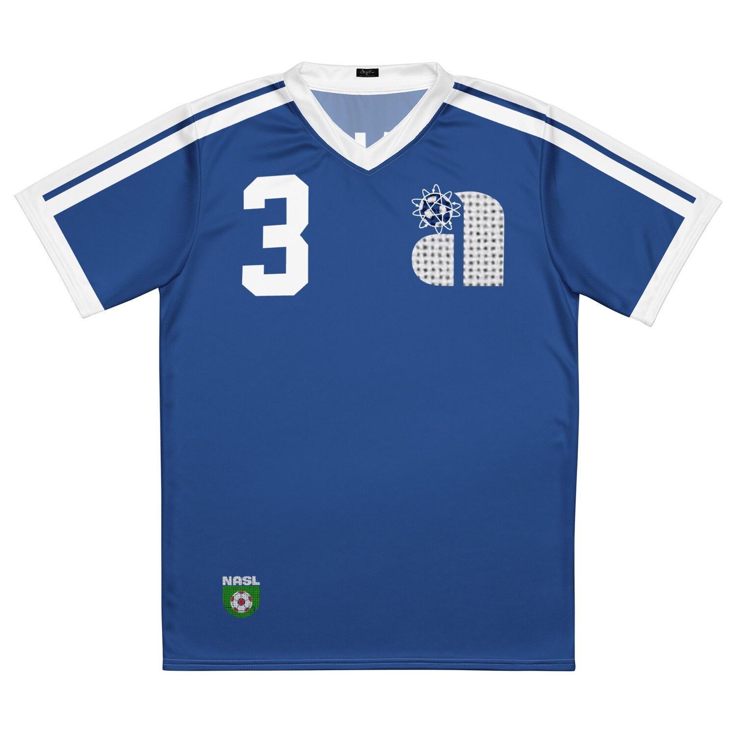 Official Philadelphia Atoms™ Stylo Matchmakers® NASL™ Number 3 Bobby Smith Recycled soccer jersey