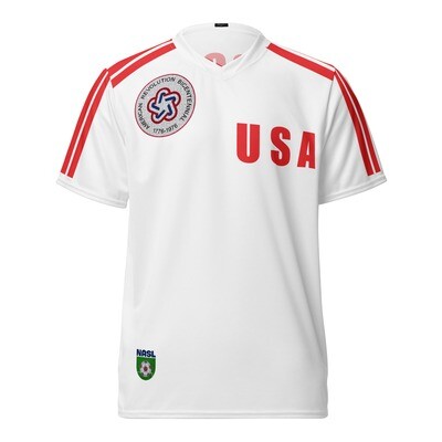 Team America Stylo Matchmakers® NASL™ Number 6 Bobby Moore Recycled Soccer Jersey