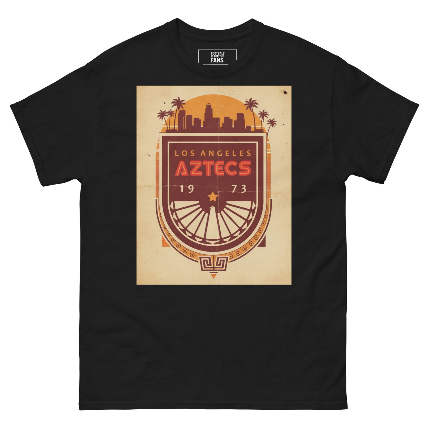 Los Angeles Aztecs NSL® Logo T-Shirt | Football Is For The Fans Los Angeles Aztecs NSL® Logo T-Shirt | Football Is For The Fans