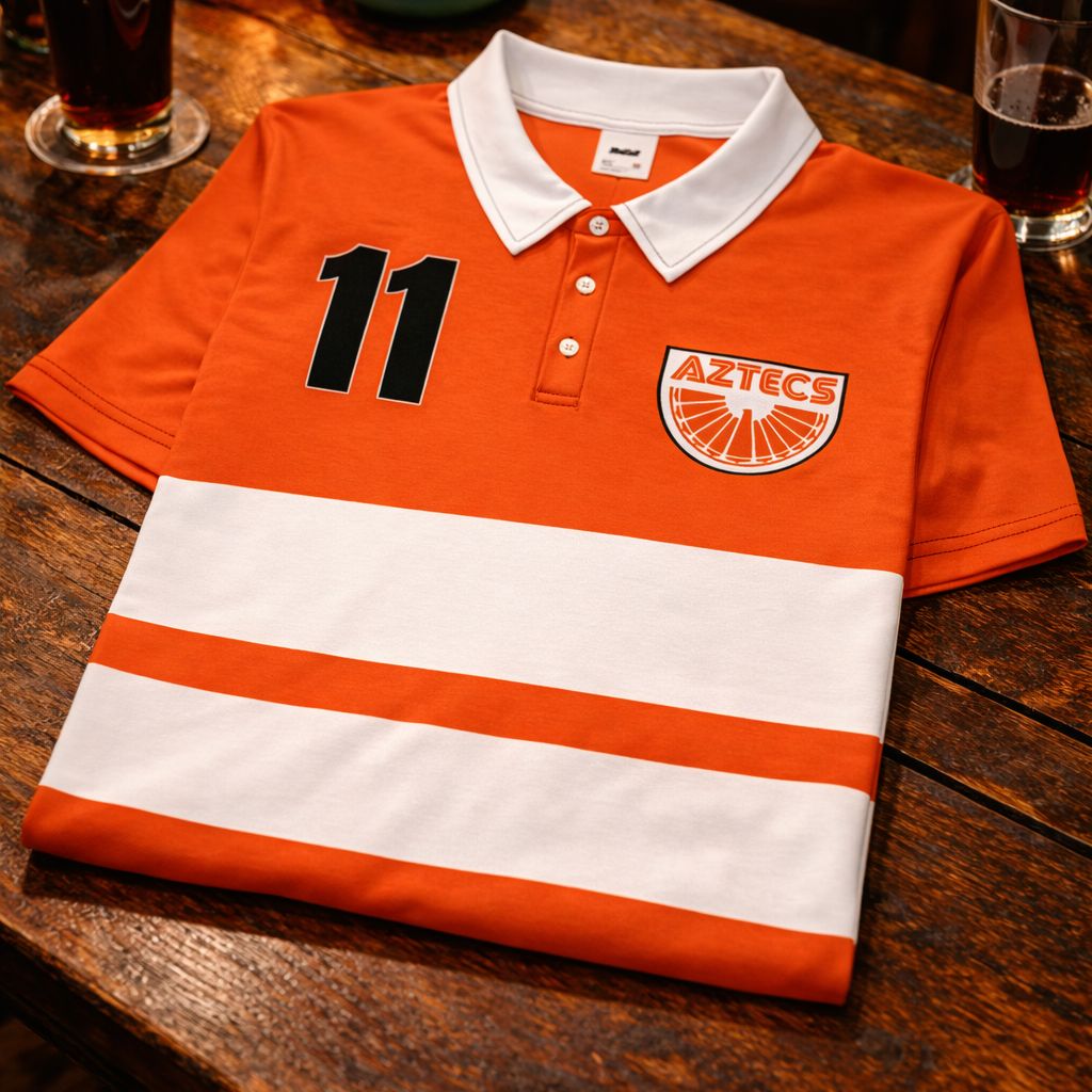 Los Angeles Aztecs 1973 — Monthalt Heritage Jersey (No.11) Los Angeles Aztecs 1973 — Monthalt Heritage Jersey (No.11)