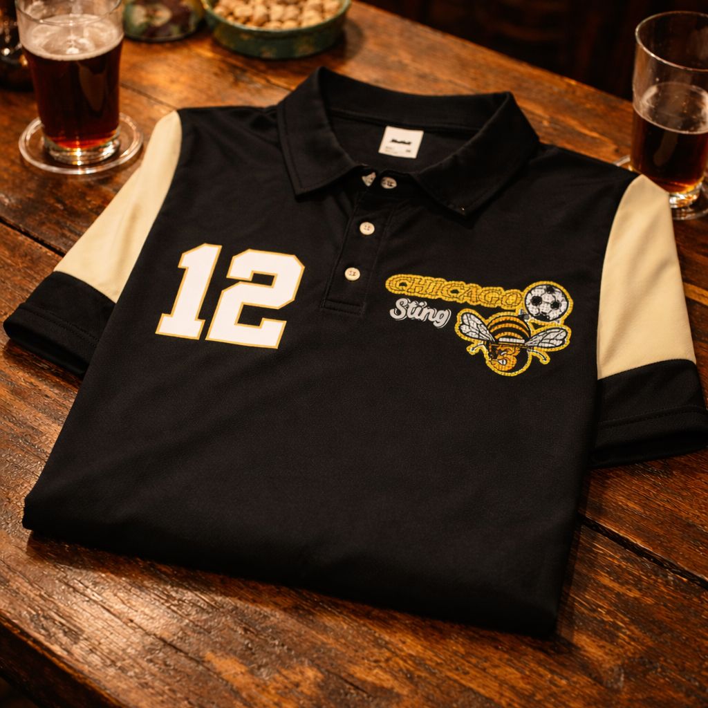 Chicago Sting 1979 — Monthalt Heritage Jersey (No.12) Chicago Sting 1979 — Monthalt Heritage Jersey (No.12)