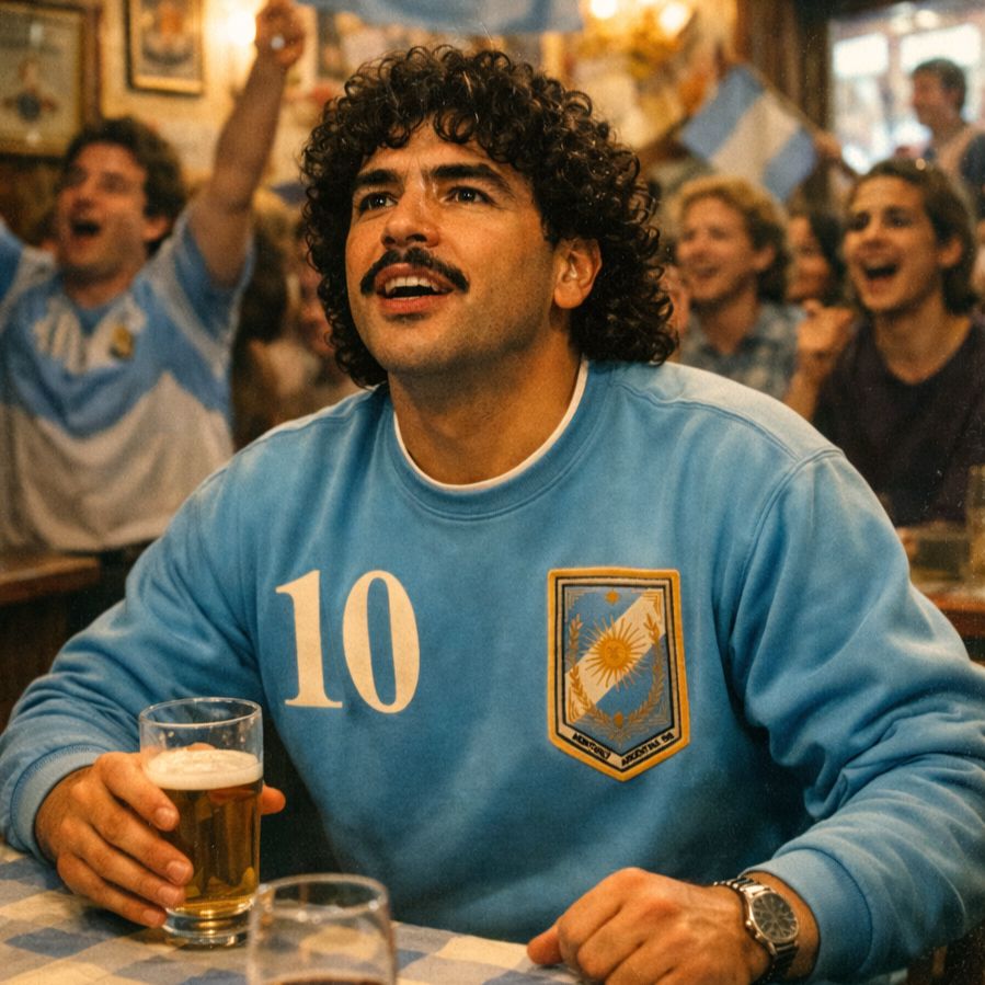 Argentina 1910 — Monthalt® Heritage Jersey (No.10) Argentina 1910 — Monthalt® Heritage Jersey (No.10)