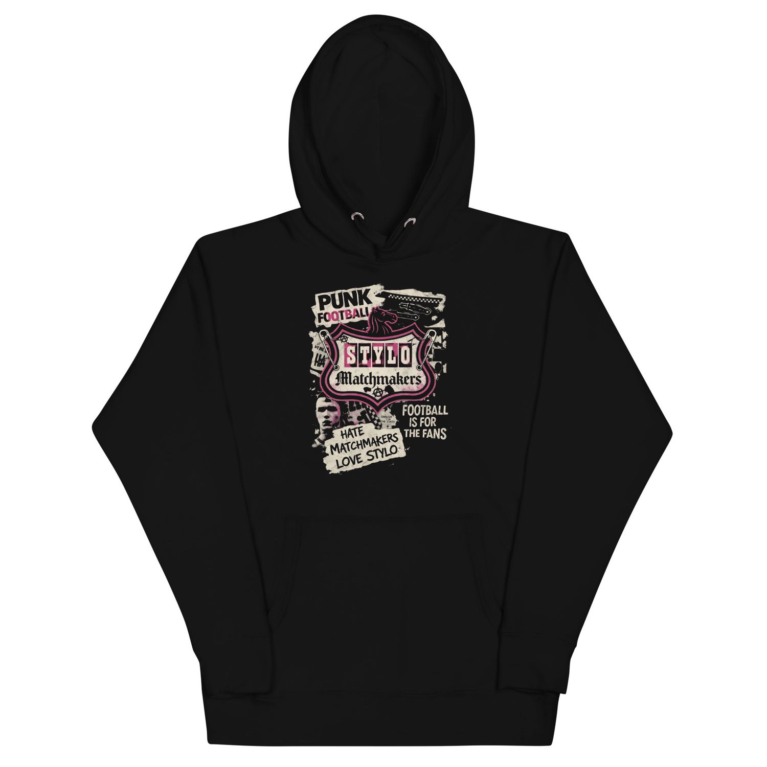 Stylo Matchmakers® Punk Football Hoodie