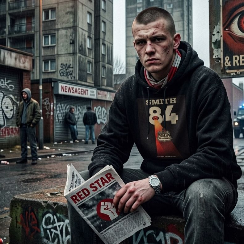 SMITH 84 — Records Department Hoodie | Stylo Matchmakers® (Orwell Tribute)