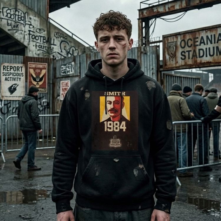 SMITH 84 Hoodie — Stylo Matchmakers® (Orwell Tribute)