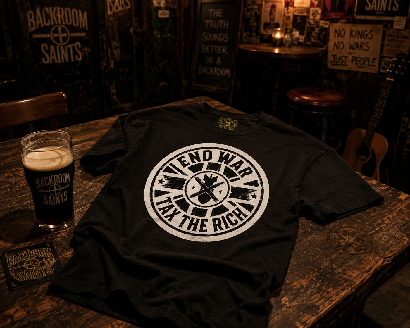 End War. Tax The Rich. T-Shirt — by Backroom Saints End War. Tax The Rich. T-Shirt — by Backroom Saints