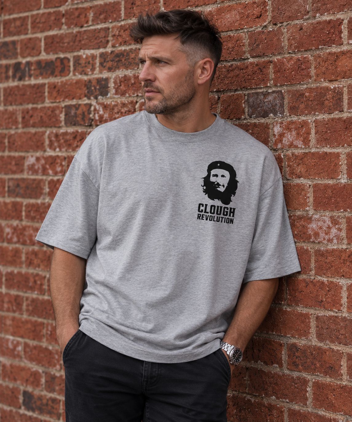 Clough Revolution Oversized T-Shirt Clough Revolution Oversized T-Shirt