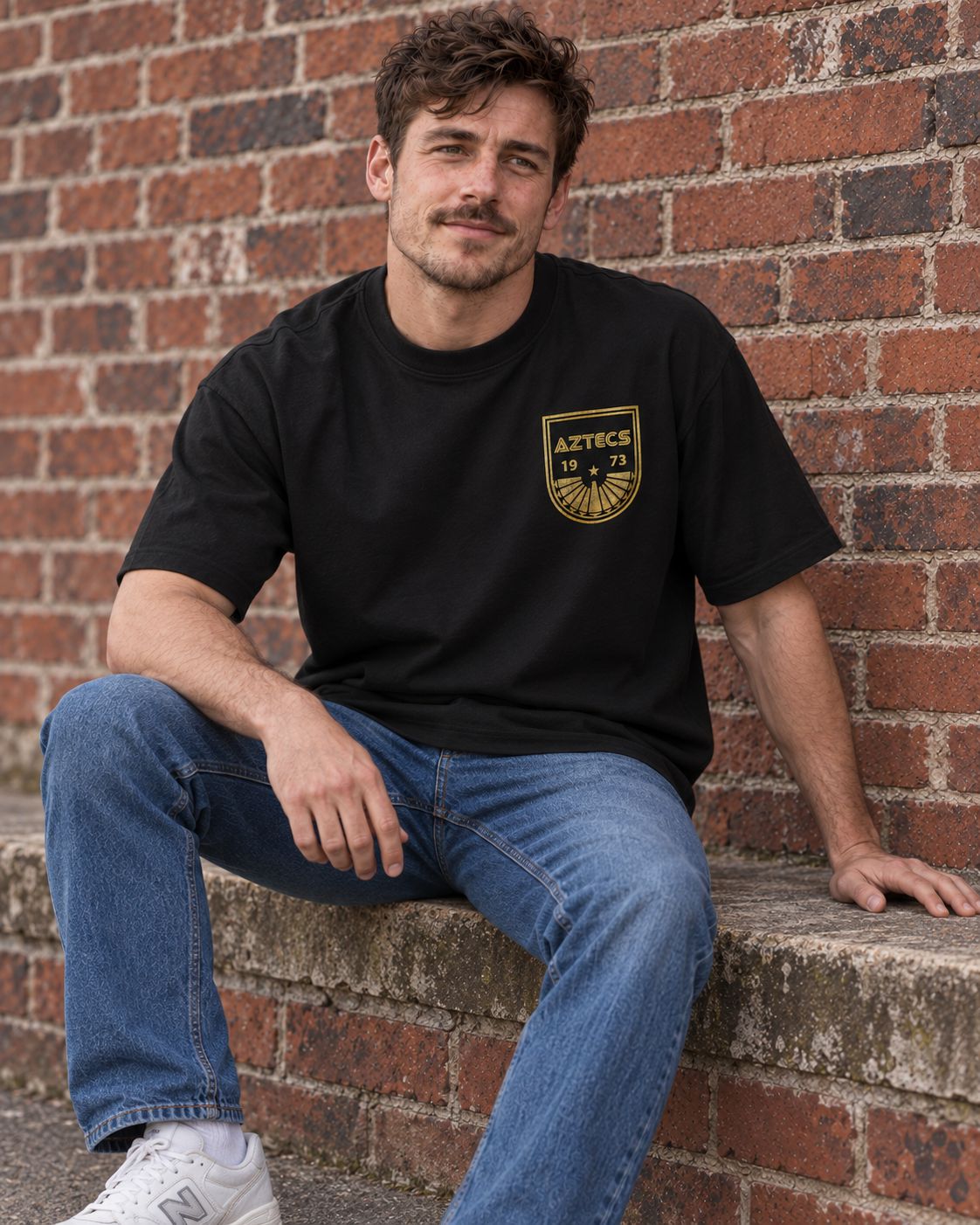 Aztecs 1973 Oversized T-Shirt Aztecs 1973 Oversized T-Shirt