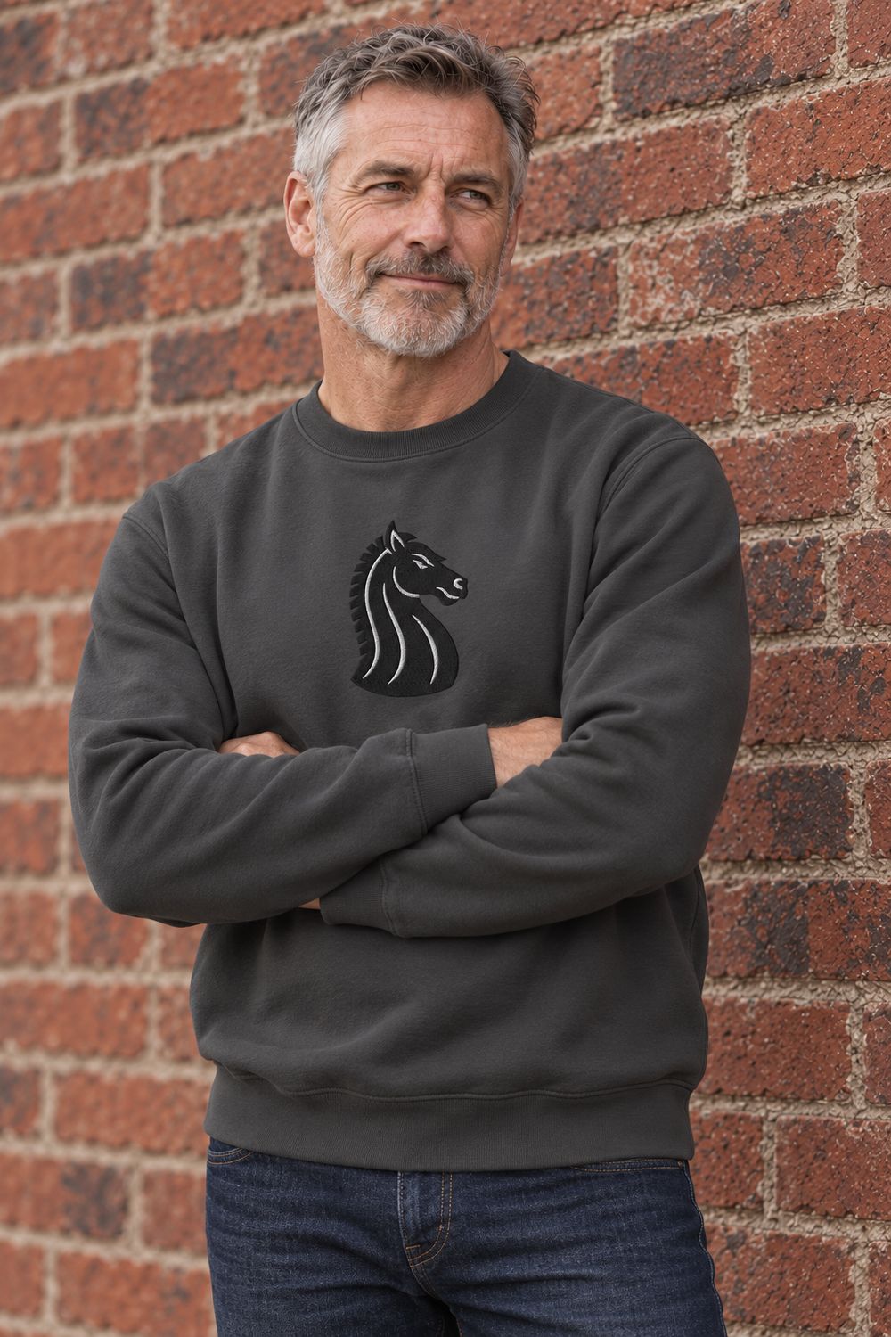Embroidered Matchmaker Sweatshirt Embroidered Matchmaker Sweatshirt