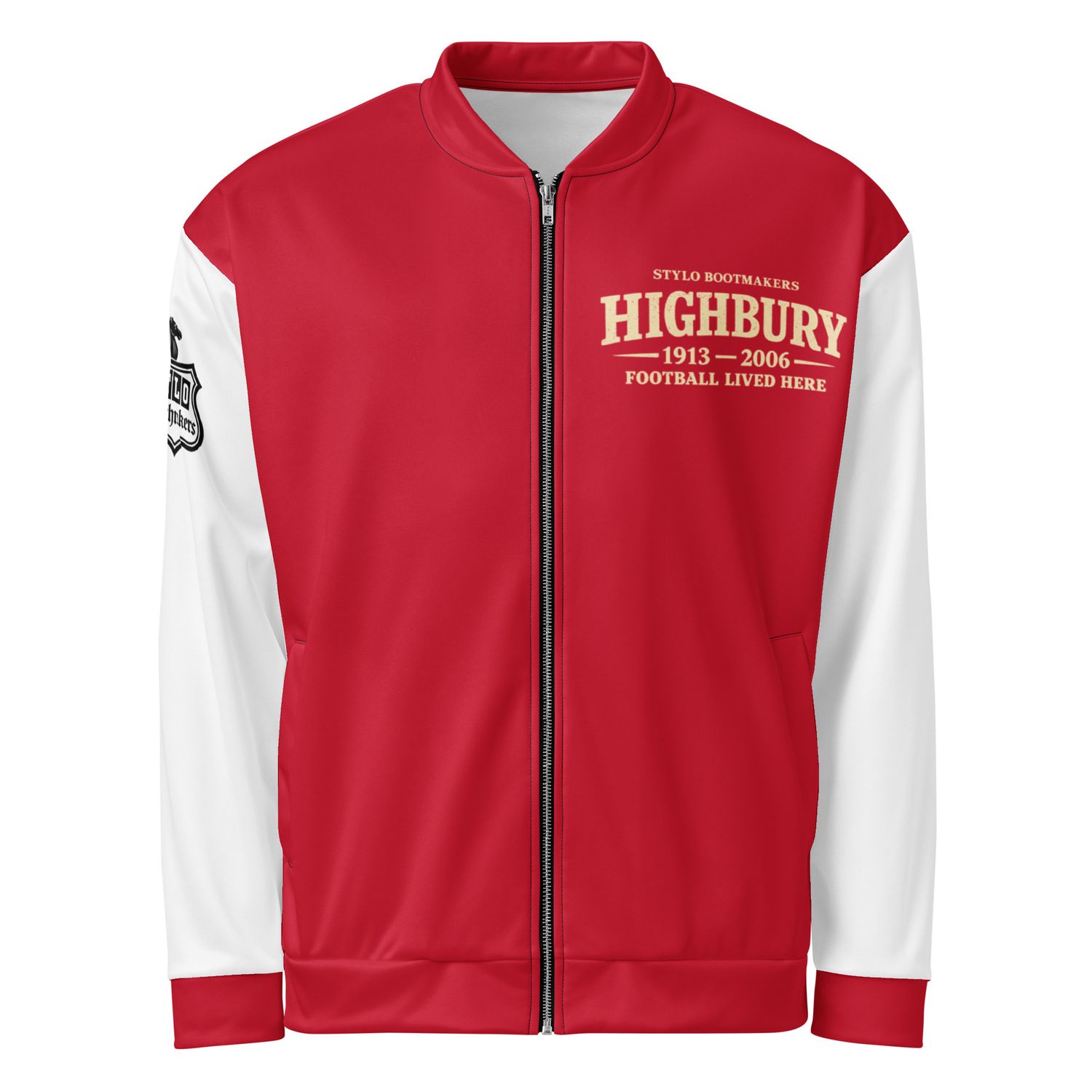 Highbury Football Lived Here Bomber Jacket