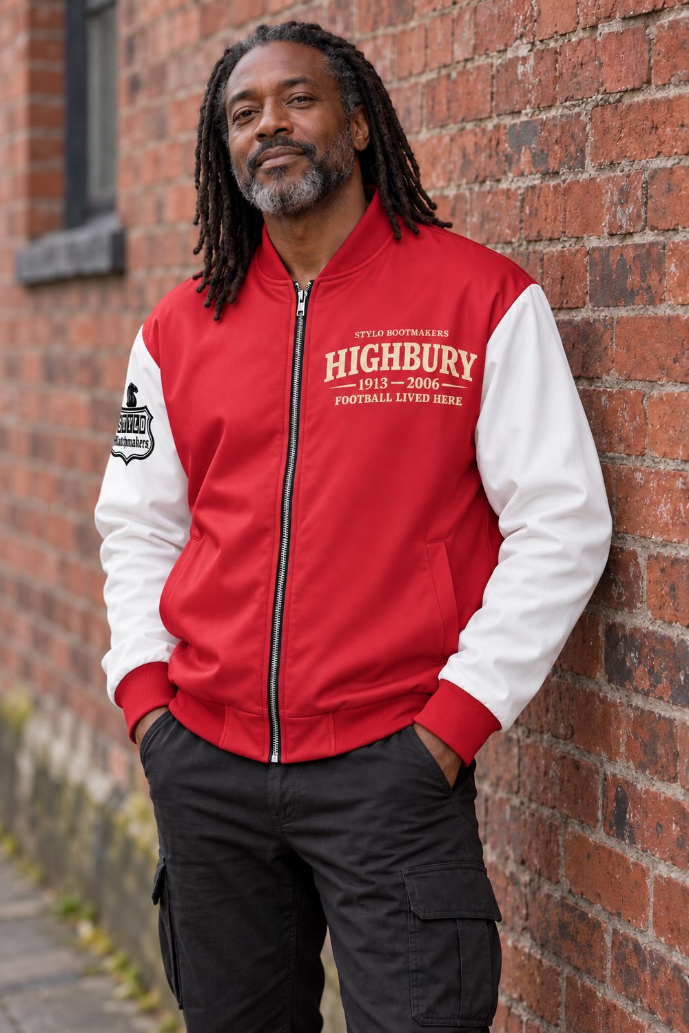 Highbury Football Lived Here Bomber Jacket