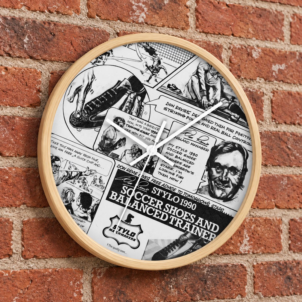 Don Revie Wall clock