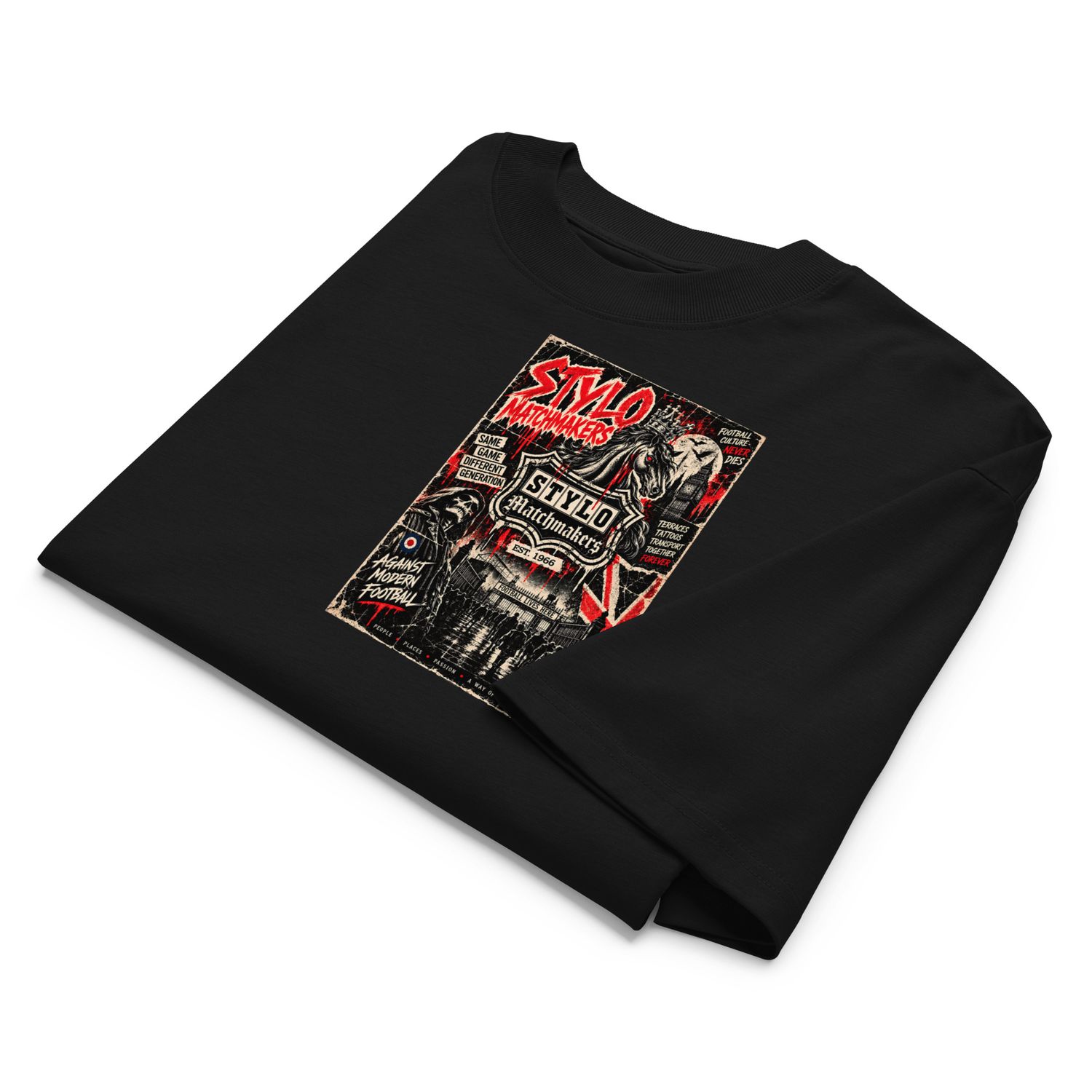 Punk Football Oversized T-Shirt