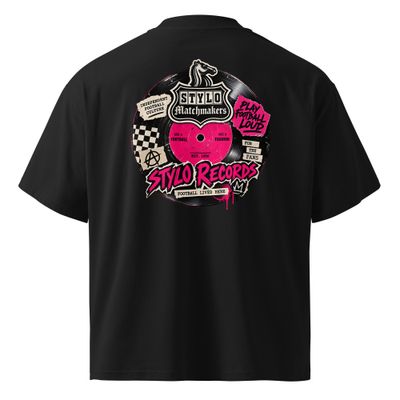 Punk Football Stylo Records Oversized T-Shirt 