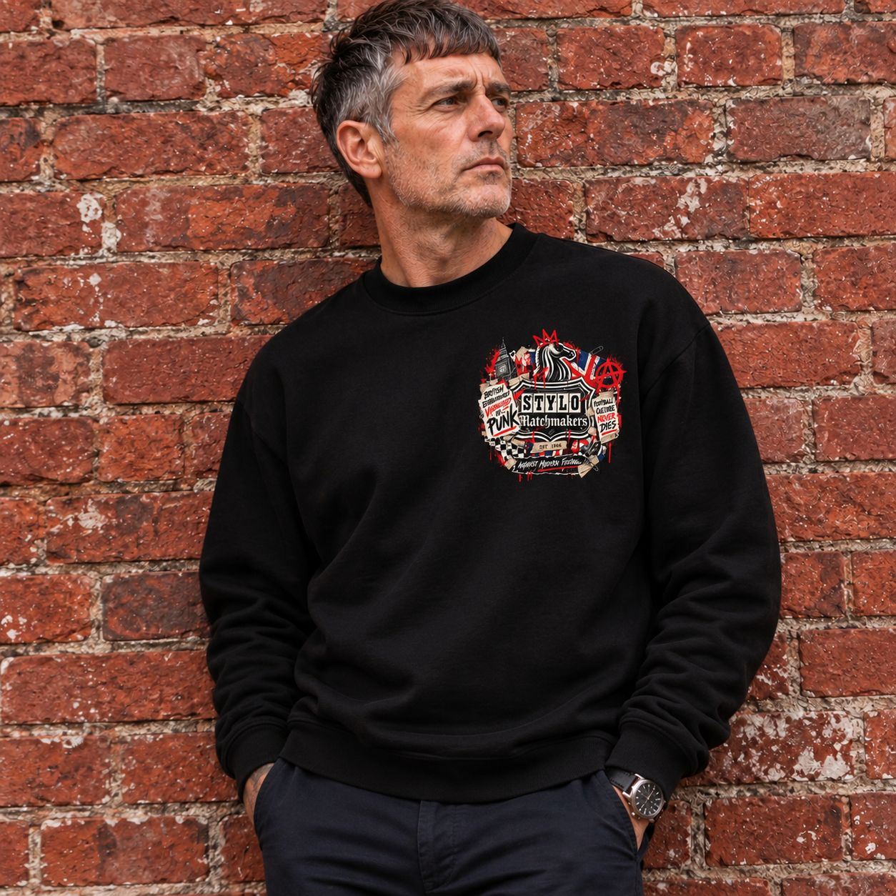 Punk Football Jack Sweatshirt Punk Football Jack Sweatshirt