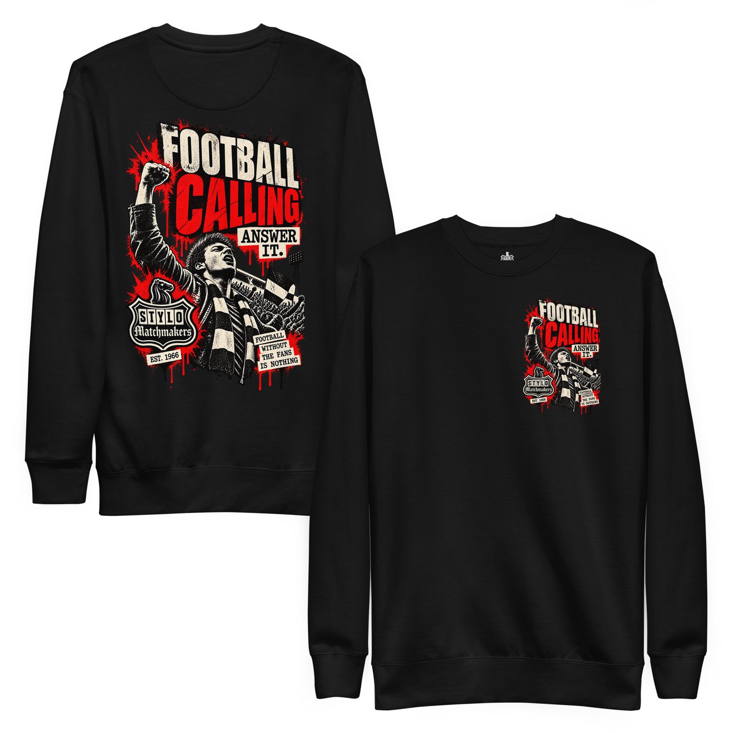 Punk Football Calling Sweatshirt