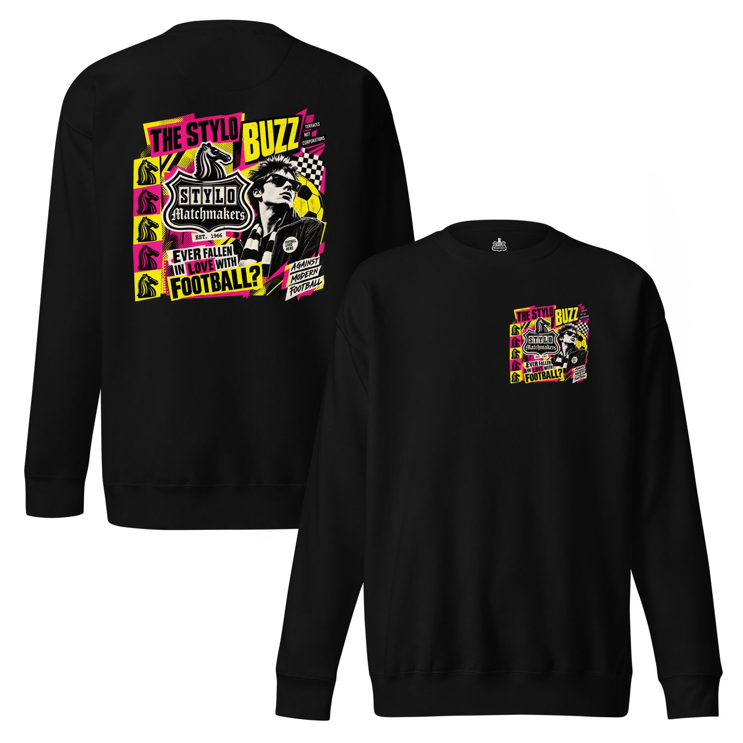 Punk Football Buzz Sweatshirt