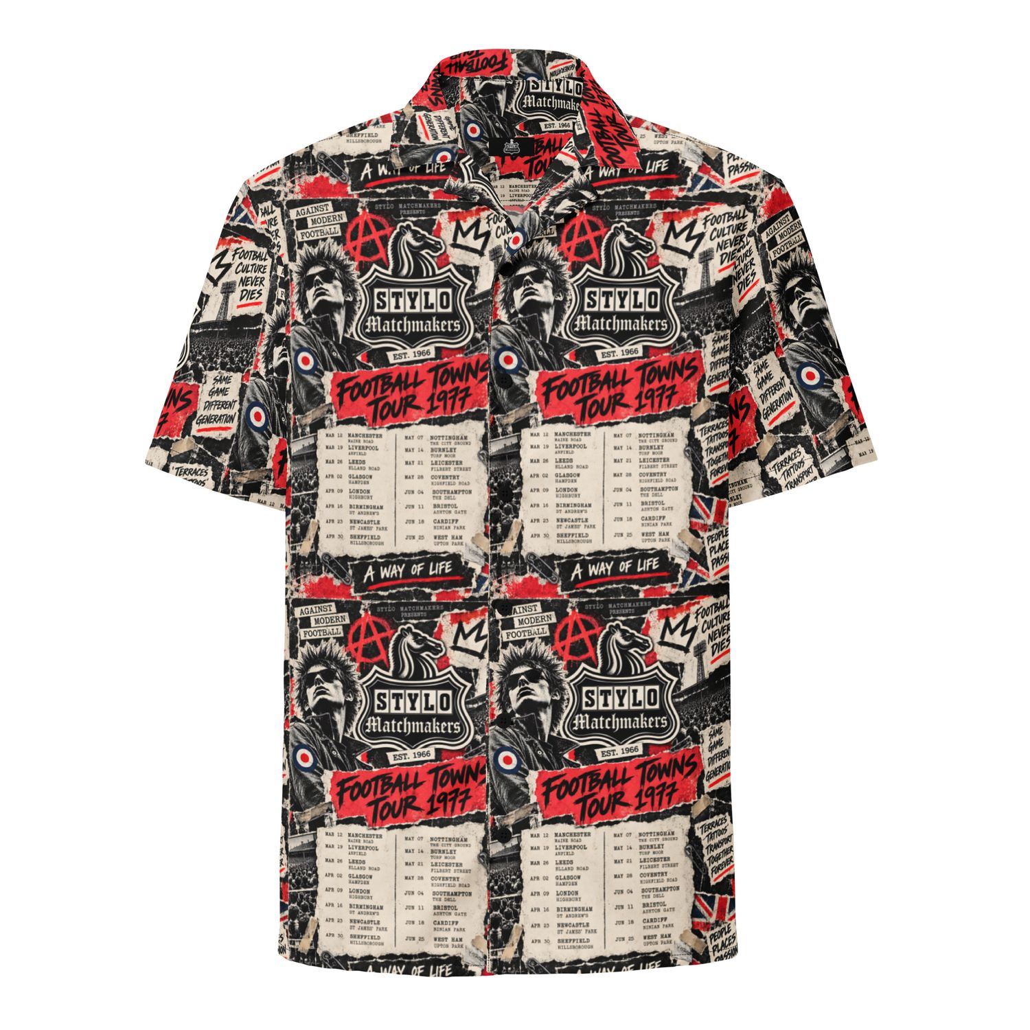 Punk Football Tour Oversized Shirt