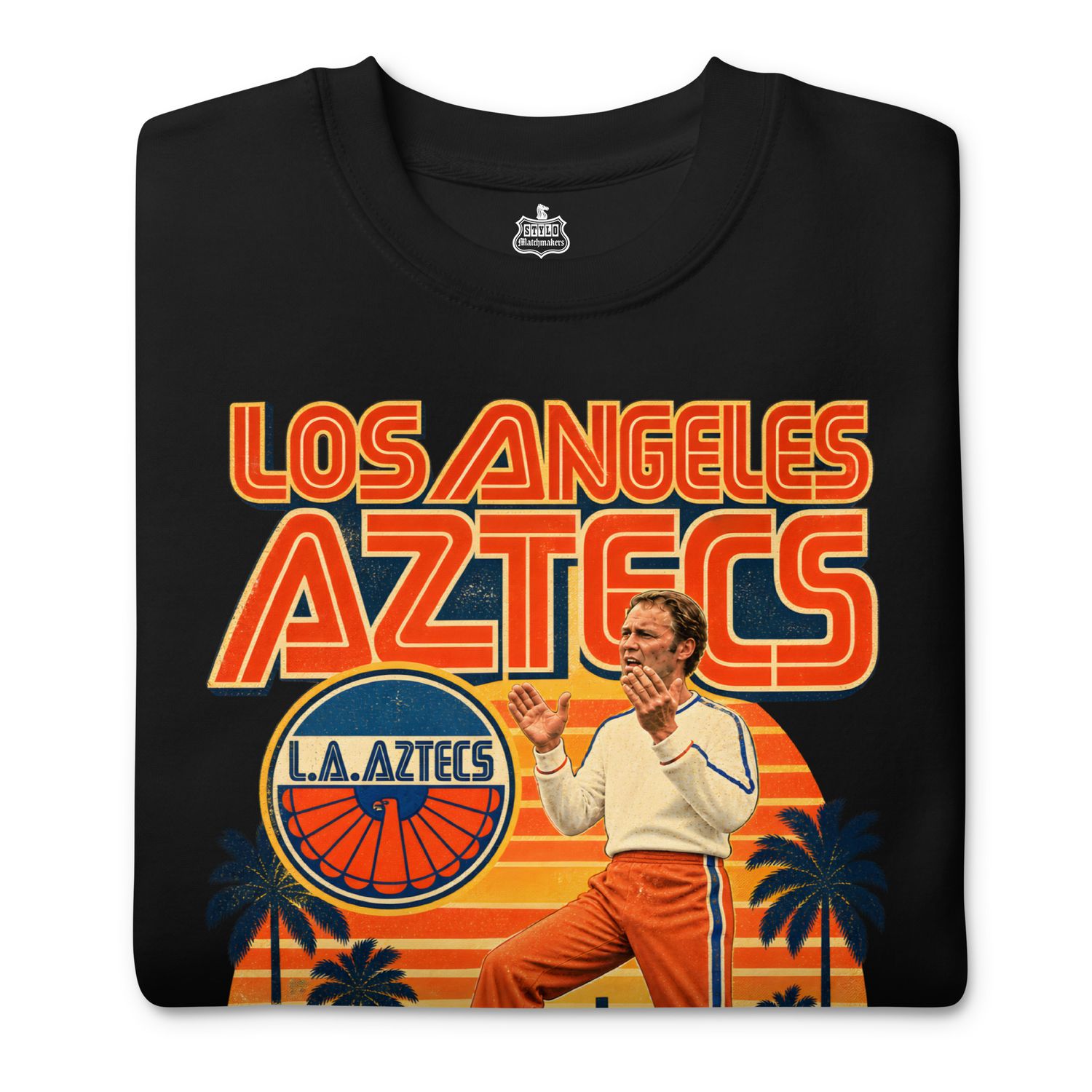 Los Angeles Aztecs Rinus Michels 1979 Sweatshirt