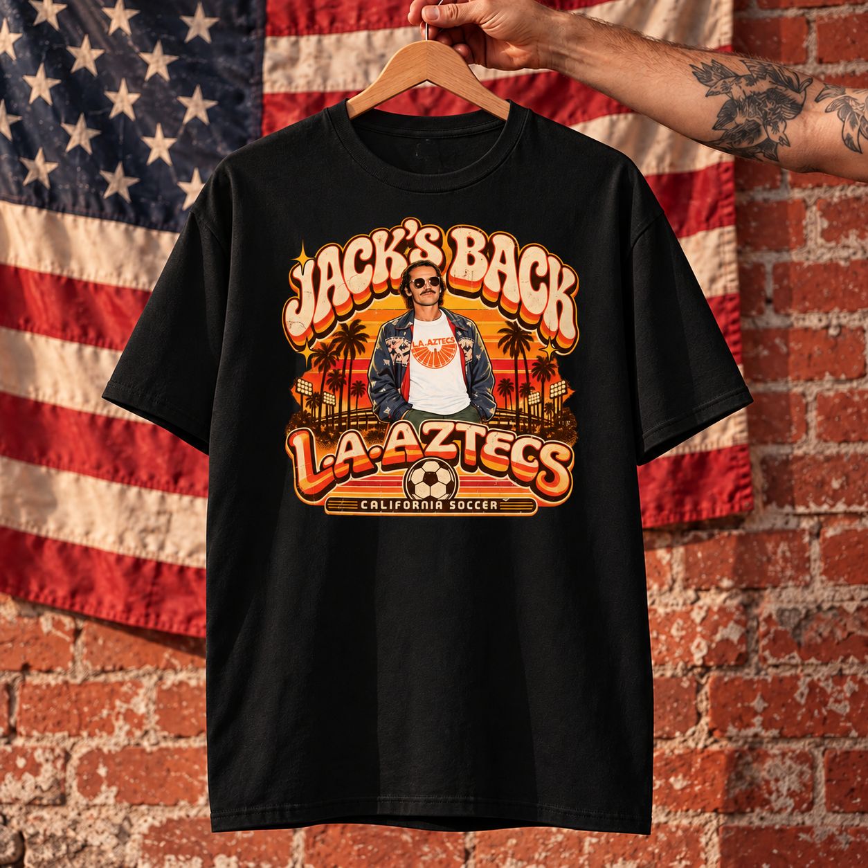 Jack’s Back L.A. Aztecs Tee
