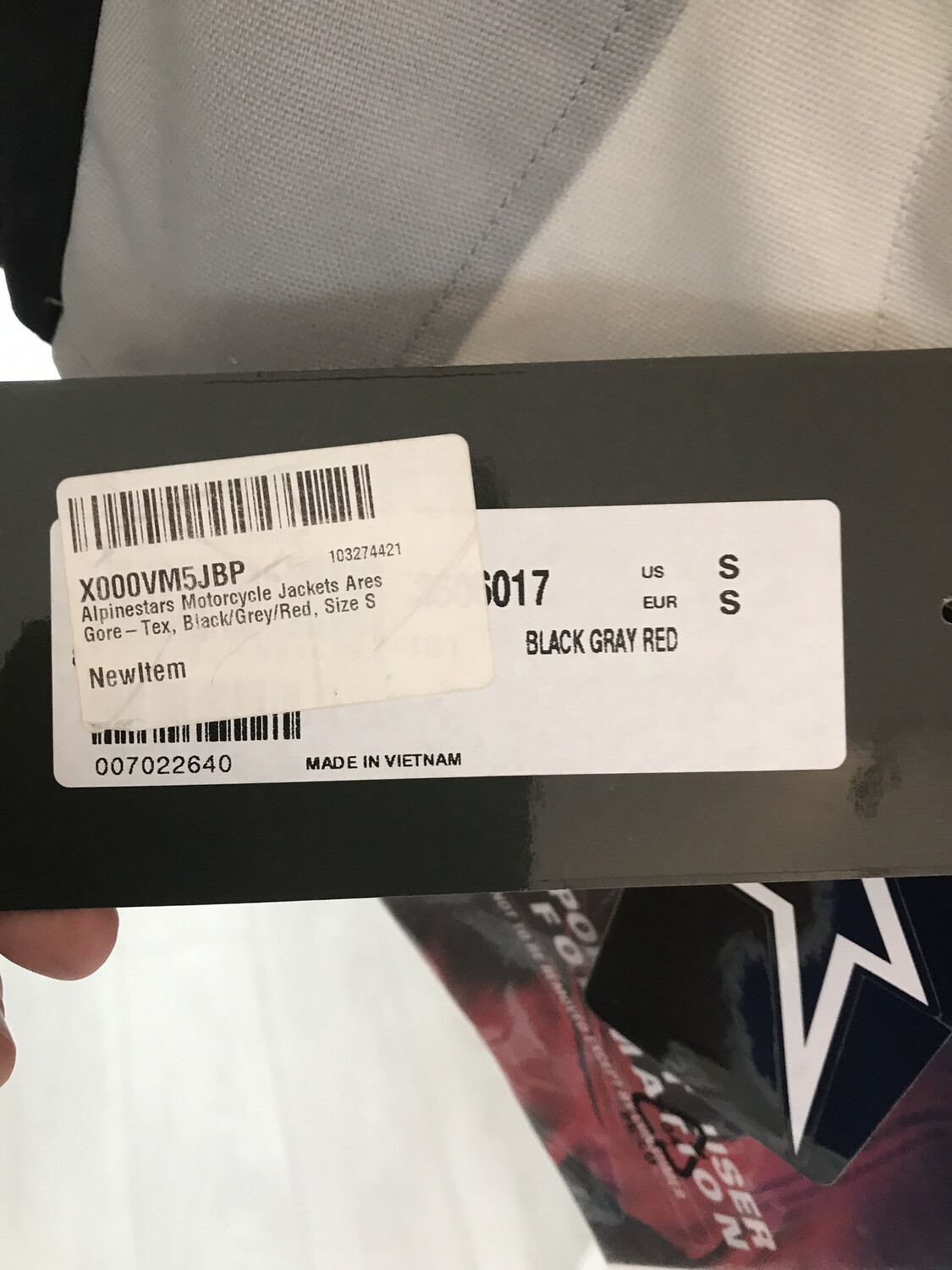 alpinestars ares jacket