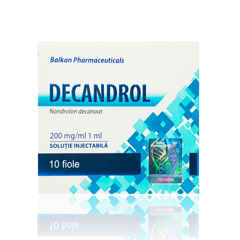 BK Nandrolone D (decandrol) - 10amp Principio attivo: nandrolone decanoato Produttore: Balkan Pharmaceuticals Unità: 10 x 1 ml amp (200 mg / ml)