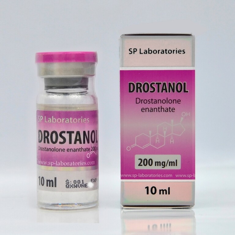 SP Drostanol Principio attivo: Drostanolone Enanthate Produttore: SP Laboratories Unità: 1 flaconcino (200mg / ml 10 ml