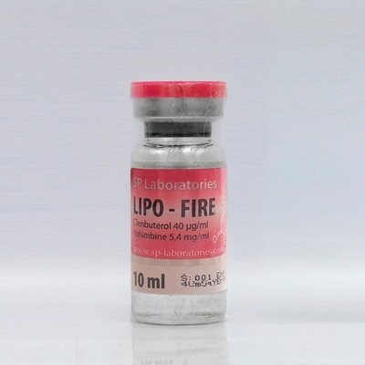 SP Lipo-Fire Principio attivo: clenbuterolo yohimbina Produttore: SP Laboratories Unità: 1 flaconcino (40 ug / ml 10 ml