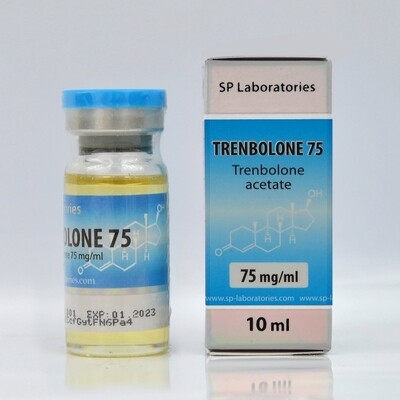 SP Trenbolone acetat 75 Principio attivo: Acetato di trenbolone Produttore: SP Laboratories Unità: 1 flaconcino (75mg / ml 10 ml)