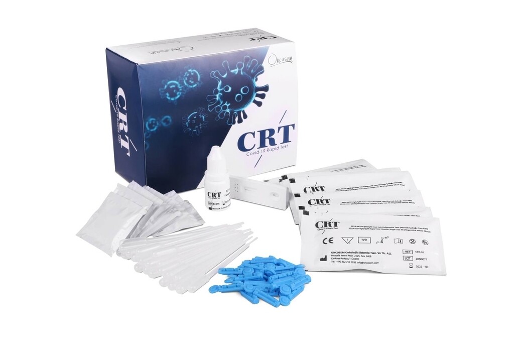 COVID-19 RAPID TEST.
1 cartridge test
