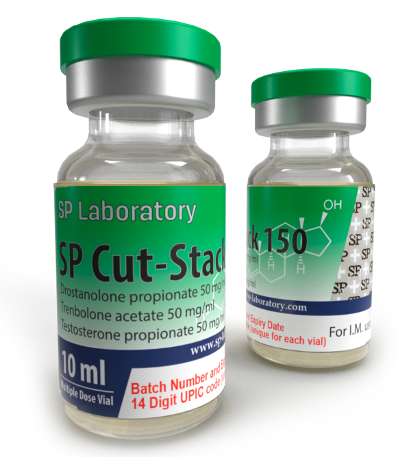 SP Cut-Stack Principio attivo: Drostanolone propionato 50mg, testosterone propionato 50mg, acetato di trenbolone 50mg
Produttore: SP Laboratories
Unità: 1 flaconcino (150mg / ml 10 ml)