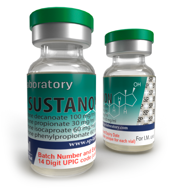 SP SustanonPrincipio attivo: testosterone propionato 30mg, testosterone fenilpropionato 60mg, testosterone Isocaproate 30mg, testosterone decanoato 100mg Produttore: SP Laboratories Unità: 1 fiala (25