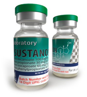 SP SustanonPrincipio attivo: testosterone propionato 30mg, testosterone fenilpropionato 60mg, testosterone Isocaproate 30mg, testosterone decanoato 100mg Produttore: SP Laboratories Unità: 1 fiala (25