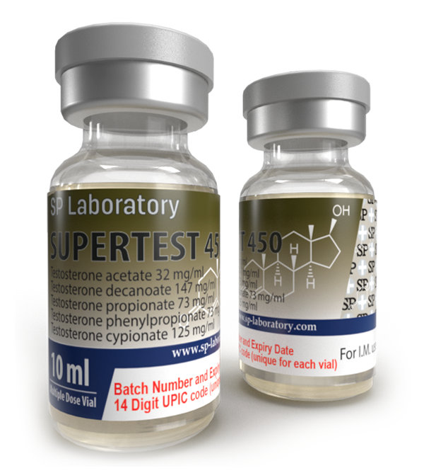 SP Supertest Principio attivo: acetato di testosterone 32mg, testosterone decanoato 147mg, testosterone propionato73mg, testosterone fenilpropionato 73mg, testosterone Cypionate 125mg Produttore: SP L