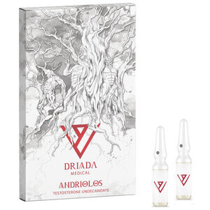 ANDRIOLOS 250 MG/ML (TESTOSTERONE UNDECANOATO)
10 fiale (250 mg/ml 1 ml)