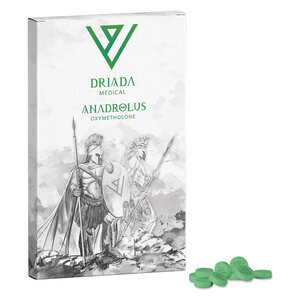 ANADROLUS 50 MG (OXYMETHOLONE)
50 compresse (50 mg/scheda)  DRIADA