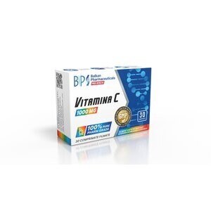 BP VITAMIN C 30 tabs (1000 mg/caps)