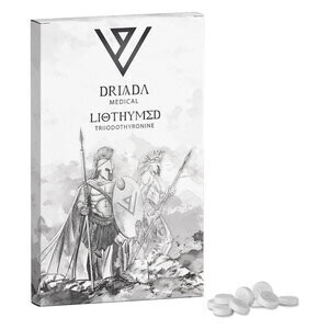 LIOTHYMED 25 MCG (T3 - TRIIODOTHYRONINE)
100 tabs (25 mcg/tab)