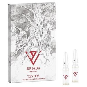 TESTOS 250 MG/ML (TESTOSTERONE ENANTHATE)
10 x 1ml amp (250 mg/ml)
