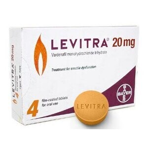 LEVITRA 20 MG 4 tabs x 20 mg