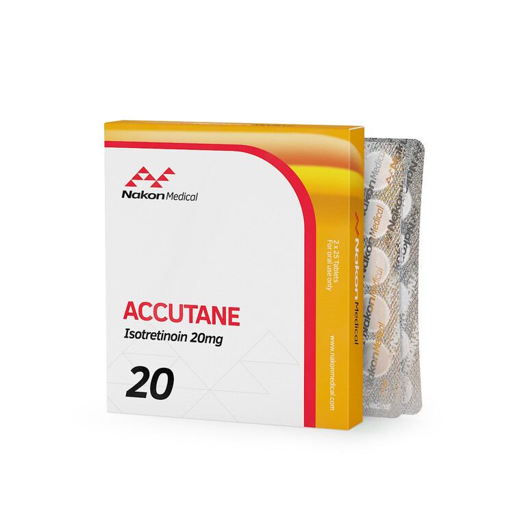 NAKON ACCUTANE 20 50 tabs (20mg/tab)