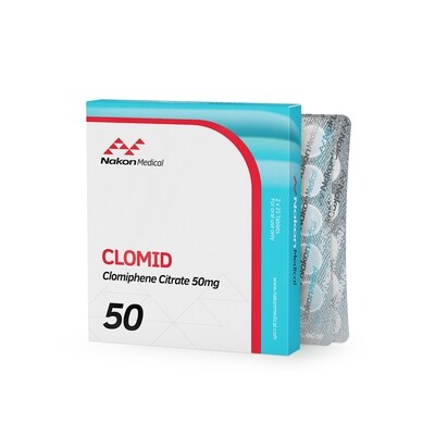 NAKON CLOMID 50
50 tabs (50 mg/tab)