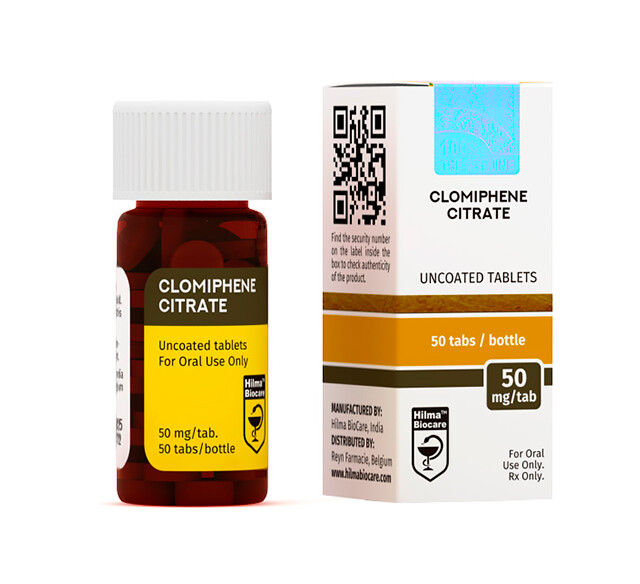 CLOMIPHENE CITRATE
50 tabs (50mg/tab)