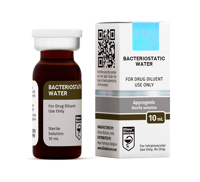 BACTERIOSTATIC WATER
1 x 10ml vial
